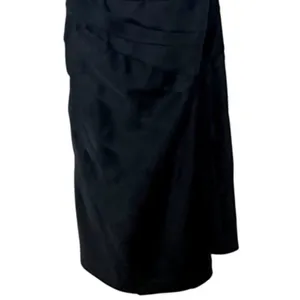 Gianni Bini NWT Black Satin Ruched Strapless Cocktail Dress Women's Size 0 Party thumbnail 6