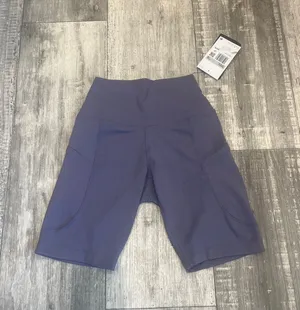 Nike One High-Waisted 8” Biker Short with side pockets Purple Size XS (A 99) thumbnail 1