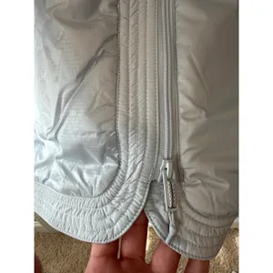 Free People NWT Light As A Feather Packable Tunic Liner Ice‎ Grey Size M thumbnail 10