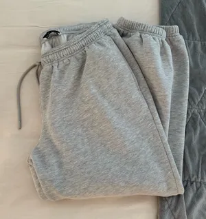 Princess Polly Light Gray Joggers thumbnail 1