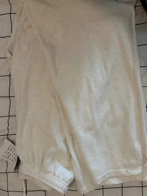 Brandy white sweats thumbnail 1