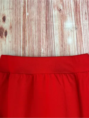 Everlane The Oversized Polo Red Puff Sleeve Short Sleeve Top Size Small NWOT thumbnail 9