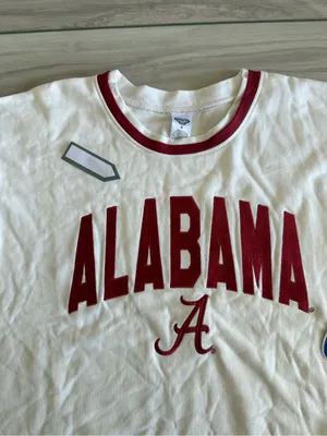 Concepts Sport Alabama Crimson Tide Long Sleeve Tee White Medium NWT thumbnail 10