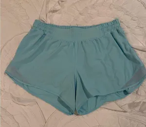 Lululemon Athletica Sky Blue hottie hot shorts!!! thumbnail 1