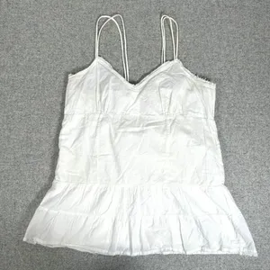 Vintage Y2K Mossimo Large Cami Tank Top Womens White Fairycore Grunge Coquette thumbnail 6