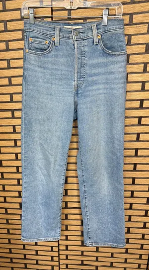 Levi's Ribcage Straight Ankle Jeans Size‎ 26 thumbnail 1