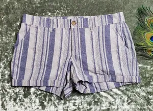 Old‎ Navy Striped Cuffed Shorts thumbnail 1