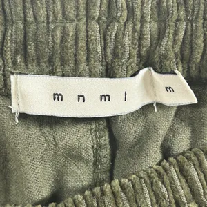 mnml Olive Corduroy Snap II Cargo Pants Men's Medium Green thumbnail 8