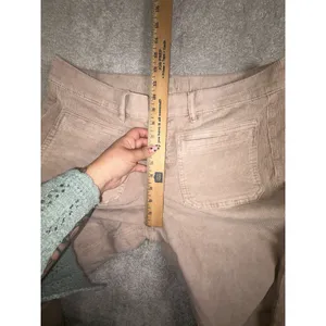 american eagle low rise wide leg cropped corduroy pants 10 short Pink/beige thumbnail 11