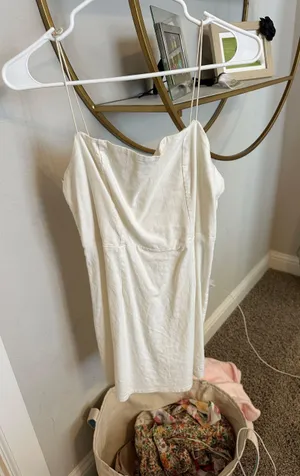 White Dress PacSun thumbnail 1