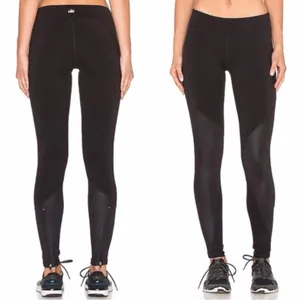 Alo Yoga Undertone Legging Two Tone Black Ankle Zipper Women's Size XS thumbnail 2