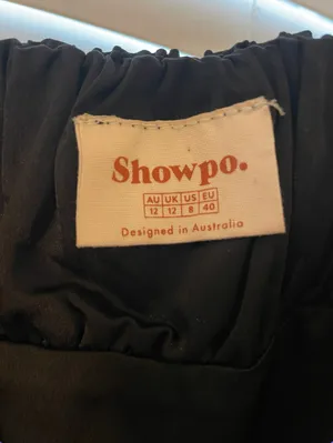 Showpo Long Black Dress thumbnail 4