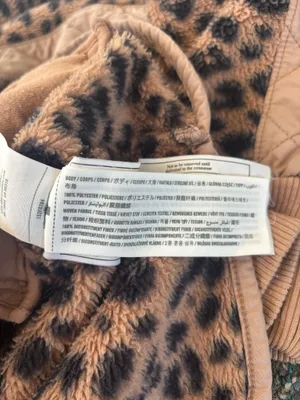 Abercrombie & Fitch Asymmetrical Snap Up Fleece Jacket thumbnail 10