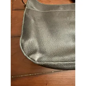 Lauren Ralph Lauren Rare Convertible Black Leather Shoulder Cross‎ Body Bag thumbnail 9