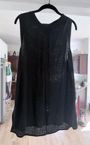 Lululemon Mesh Tank Black thumbnail 1