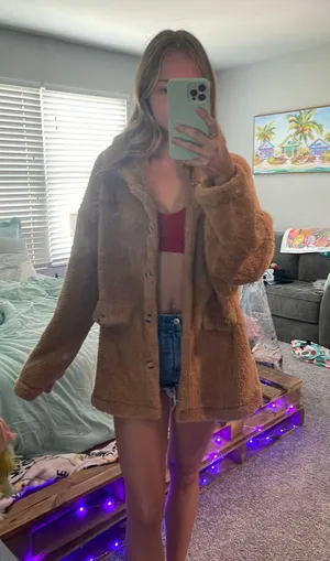 SheIn Teddy Coat thumbnail 2