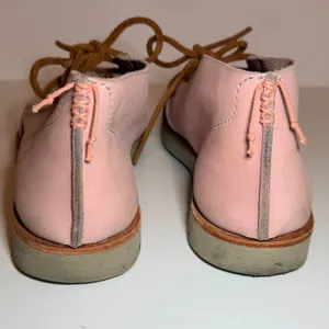 Satorisan Benirras Mid Astex Size 8/39 Leather Lace-Ups Pink Boho Lagenlook‎ thumbnail 4