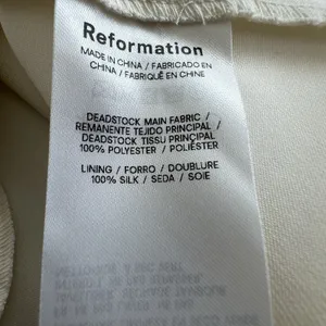 Reformation Ariel Silk Mini Slip Dress 6 Satin Draped Minimalist Silhouette thumbnail 8