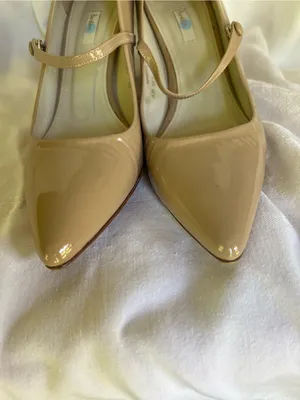 Boden Nude Patent Mary Jane Pointed-Toe Pumps thumbnail 4