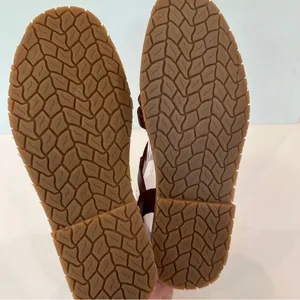 Zara Leather Flat Strappy Sandals Sz 38 Fisherman Womens Spain NWOT thumbnail 7