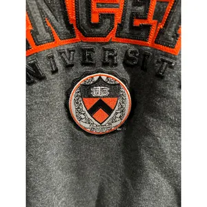 Champion Princeton University Crewneck Sweatshirt Small Gray Embroidered College thumbnail 3