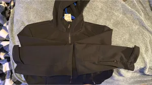 Avalanche Zip-Up Black Jacket thumbnail 3