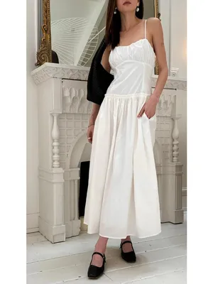 Line & Dot Maison Corset Dress in White Small New Womens Maxi Gown thumbnail 8