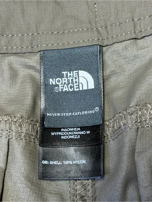 The North Face Horizon II Capri Pants Womens 10 Green Brown Hiking Camping thumbnail 7