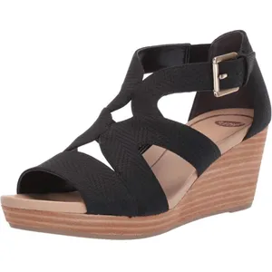 Dr Scholls Bailey Wedge Sandals in Black Size‎ 8.5 B39 thumbnail 2