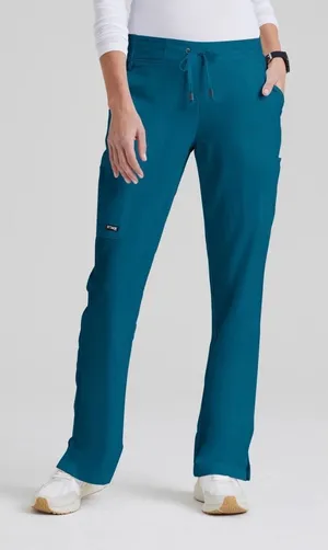 Barco Grey's Anatomy‎ Mia 6-Pocket Mid-Rise Straight Leg Scrub Med Tall thumbnail 1