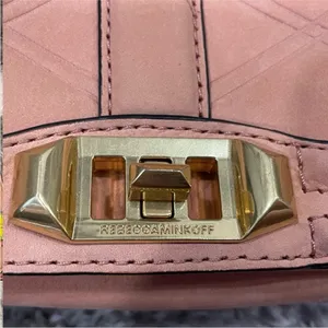 Rebecca Minkoff Pink Nubuck Love Purse thumbnail 4