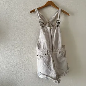 FREE PEOPLE Sunkissed Shortall Denim Jean Overalls Size 2 thumbnail 5