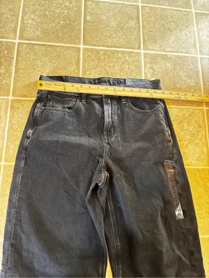 American Eagle Outfitters Charcoal Black Boyfriend Jeans thumbnail 6