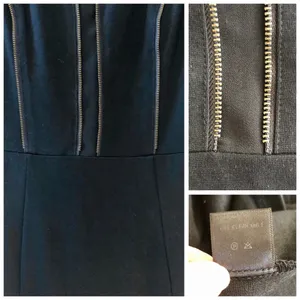 ASTR Sleeveless Cut-Out Mesh Black Bodycon Cocktail Dress, sz. XS thumbnail 9