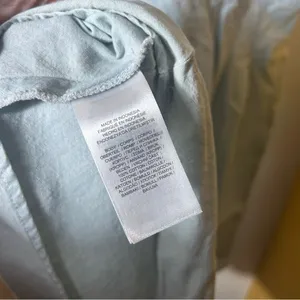 Lauren Ralph Lauren Denim Button Up Dress Light Blue 100% Cotton $139‎ Size 14 thumbnail 6