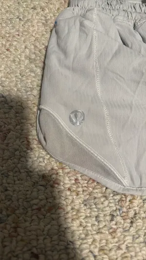 Lululemon White Hotty Hot Shorts thumbnail 3