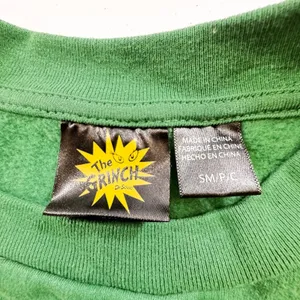 Green Grinch Christmas Wreath Pullover Sweatshirt unisex Adult‎ Size S/P thumbnail 3