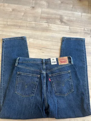 NWT Levi’s Premium 501 Original Crop Jeans Straight Leg Button Fly Sz W29 L26 thumbnail 9