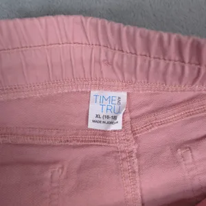 Time and‎ Tru Knit Shorts Women XL 16-18 Pink Relaxed Fit Elastic Waist Cuffed thumbnail 7