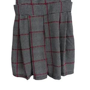 Missguided Playsuit Romper Black White Houndstooth Plaid Dark Academia Size‎ 10 thumbnail 3