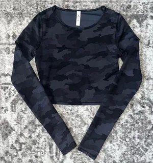 Lululemon Wunder Train Cropped Long Sleeve thumbnail 1