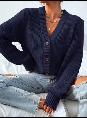 Royal Blue Cardigan Size 12 thumbnail 1