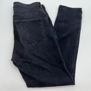 &Denim Women's Black Skinny Curvy High Rise Denim Jeans Size 33 thumbnail 2