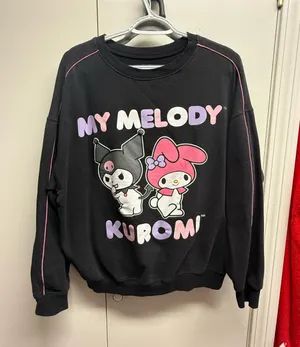 Sanrio My melody and Kuromi crewneck thumbnail 1