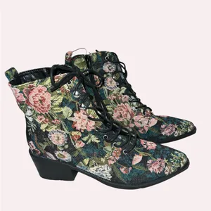 Indigo rd. Floral Ankle Boots thumbnail 5