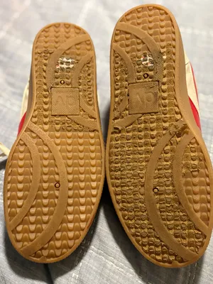 Dolce Vita Cream Sneakers with Red Accent and Gum Sole thumbnail 9