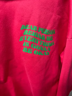 Edikted Hoodie Pink Oversized thumbnail 3