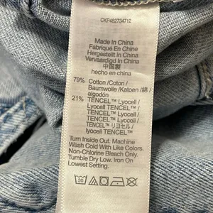 Madewell Women's Blue Medium Wash Utility Y2K Straight Denim Jeans Overall Sz XS thumbnail 5
