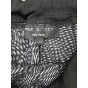 Rag & Bone Jogger Sweatpants XS Gray Black Trim Drawstring Athleisure thumbnail 6