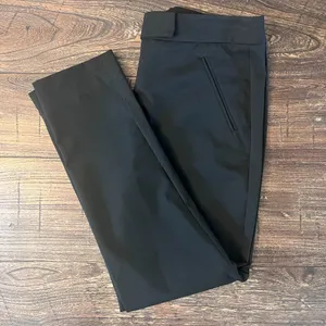 Trina Turk Straight Leg Flat Front Black Dress Pants Size 0 Nwt thumbnail 8